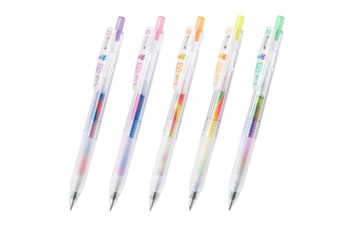 「サラサクリップ マーブルカラー」