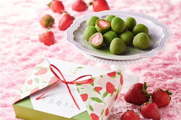 伊藤久右衛門「宇治抹茶苺とりゅふ お茶苺さん」