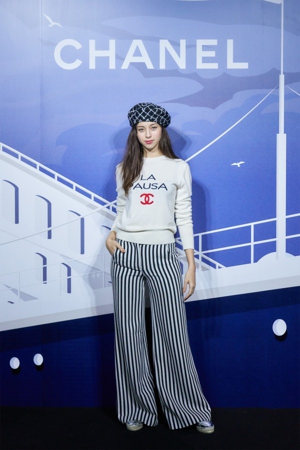 CHANEL 2019年クルーズコレクション　パイルtシャツ