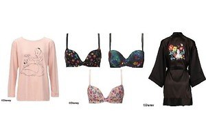 ディズニー『ふしぎの国のアリス』の限定ランジェリー、アモスタイル バイ トリンプから