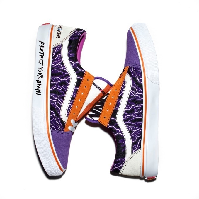 VANS×LA発「マインドシーカー」コラボスニーカー、サンダー(雷