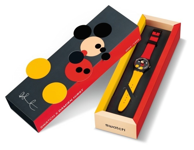 スウォッチ、ダミアン・ハーストの“ミッキーマウス”をデザインした限定腕時計｜写真5