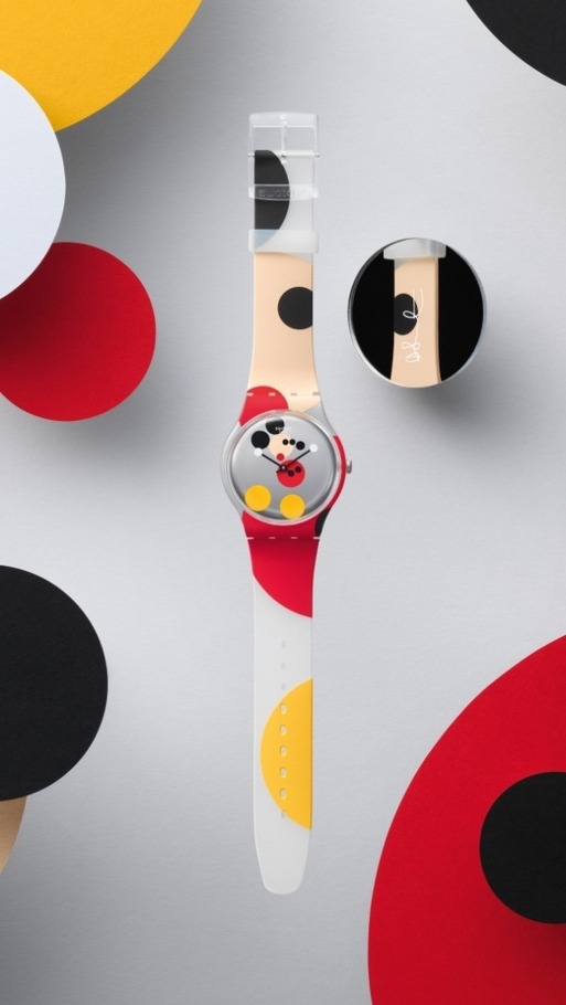 スウォッチ、ダミアン・ハーストの“ミッキーマウス”をデザインした限定腕時計｜写真2