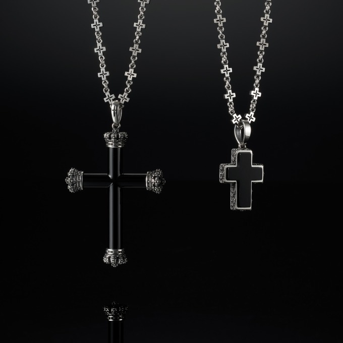 新品◆JUSTIN DAVIS◆JUSTIN GOD CROSS PENDANT