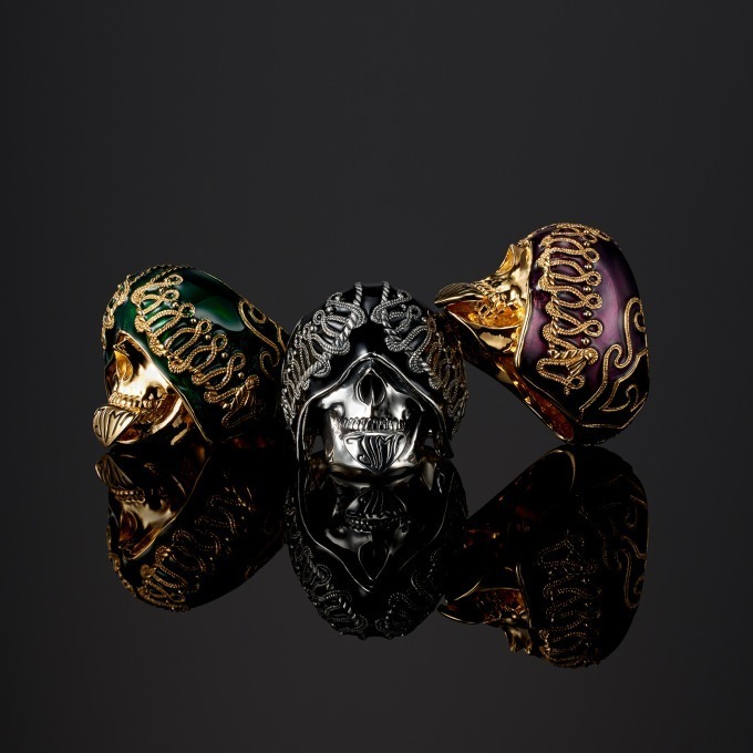 “GYPSY SKULL” Ring 各88,000円＋税