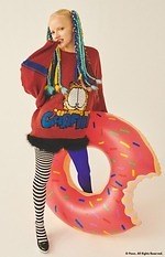 ガーフィールド×キャンディ ストリッパー、オーバーサイズのニットやフーディ、ワンピースなど5型｜写真22