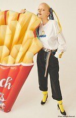 ガーフィールド×キャンディ ストリッパー、オーバーサイズのニットやフーディ、ワンピースなど5型｜写真18