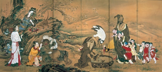 奇想の系譜展 江戸絵画ミラクルワールド」東京都美術館で、伊藤