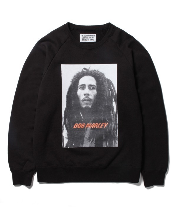 WACKOMARIA ボブ・マーリー 長袖カットソー WACKO MARIA (ワコマリア) BOB MARLEY ボブマーリー Tシャツ