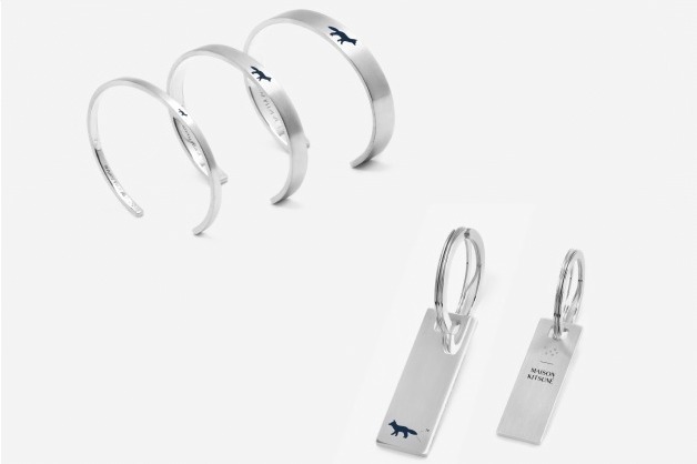 メゾン キツネ初のジュエリーが登場、重さの異なるバングルなど - 仏ルグラムとコラボ