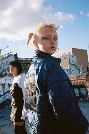 XLARGE×X-girl×オープニングセレモニー、チャイナ風ジャカード XLARGE×X-girl×オープニングセレモニー、チャイナ風ジャカード