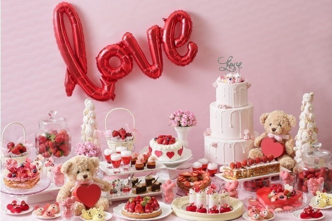 「恋するいちご バレンタインデザートブッフェ」