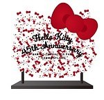 サンリオピューロランドでハローキティのデビュー45周年記念イベント、会場＆ドレスを花いっぱいに装飾｜写真7