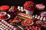 コンラッド大阪のストロベリースイーツビュッフェ、ブラックペッパーやミントを使ったいちごスイーツ｜写真1