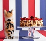 ヒルトン東京「ネコ×苺」のデザートビュッフェ、ストロベリータルトや猫の手クリームパン｜写真3