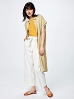 ユニクロ 2019春夏メンズ・ウィメンズの新作、着心地にこだわったフレンチリネンシャツやデニムパンツ｜写真6