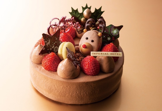 帝国ホテル 東京のクリスマスケーキ - ハート型ショートケーキやブッシュ・ド・ノエルなど｜写真3