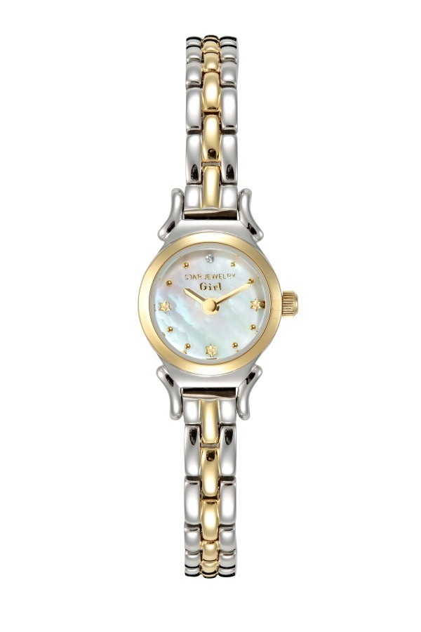 スタージュエリー ガールの新作腕時計 - 小ぶりフェイス×マザーオブパールのジュエリーウォッチ | 写真