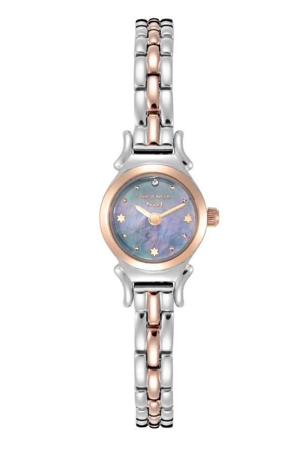 スタージュエリー ガールの新作腕時計 - 小ぶりフェイス×マザーオブパールのジュエリーウォッチ | 写真