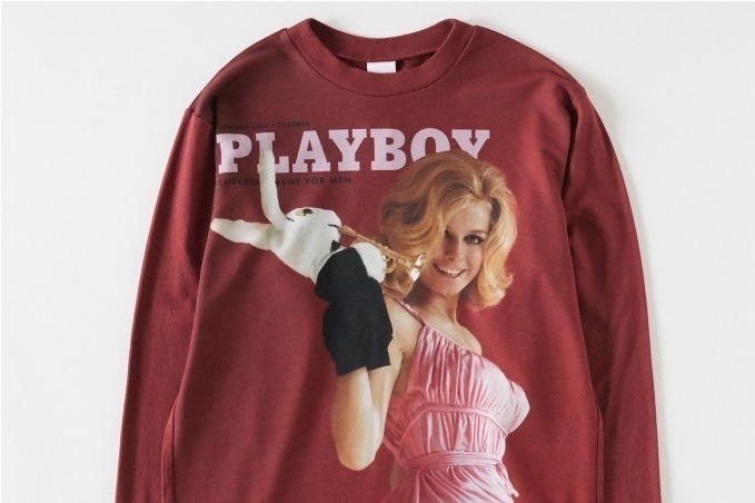 プレイボーイ｜マウジー×プレイボーイ、50～60年代発行のマガジンカバーをモチーフにしたTシャツなど