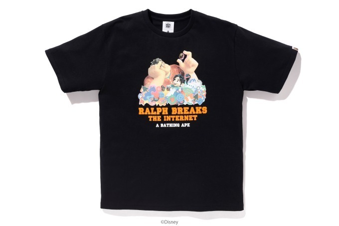 bape Ralph Breaks disney　ベイプ　ディズニー　パーカー