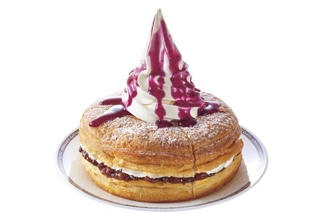 コメダ珈琲店「小倉ノワール 紫ロマン」