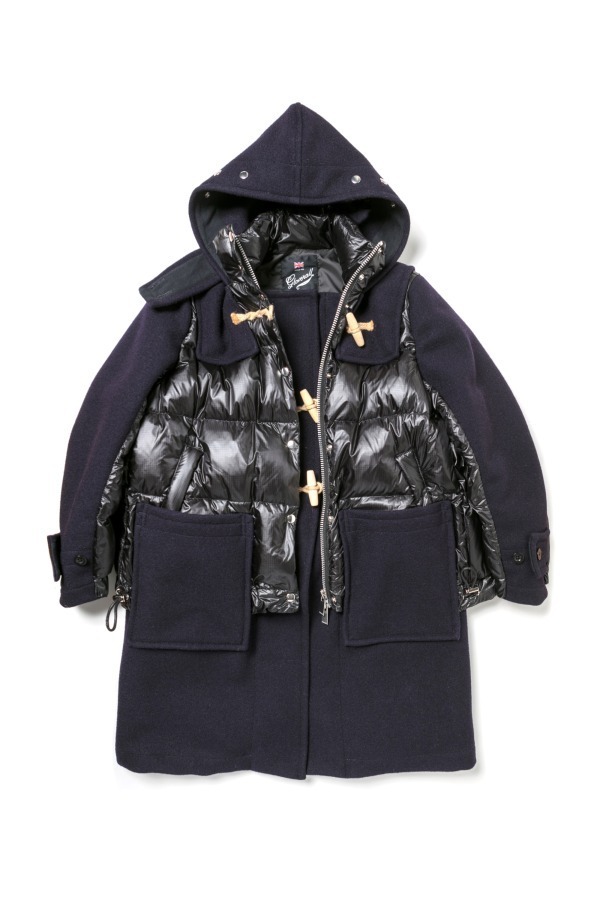 sacai×グローバーオール - ダッフルコート＆ダウン、ジャケット＆MA-1のハイブリッド｜写真16