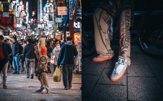 メゾン ミハラヤスヒロ×DC SHOESのスケートシューズ、シュータンにビッグロゴ｜写真15