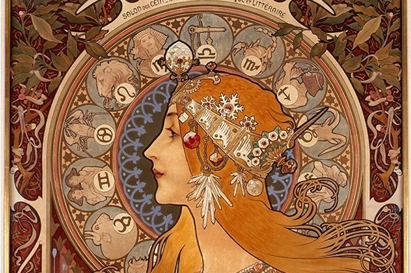 「アルフォンス・ミュシャ展」が新宿で - 代表作「ジスモンダ」