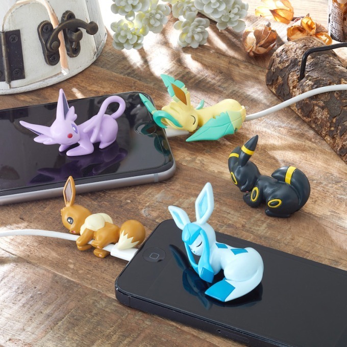 ポケモン「すやすや☆オン・ザ・ケーブル」イーブイとその進化系 ポケモン「すやすや☆オン・ザ・ケーブル」イーブイとその進化系