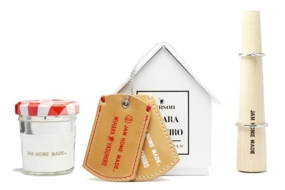 ジャムホームメイド×メゾン ミハラヤスヒロ、手作りペアリング＆半透明レザーのドッグタグ