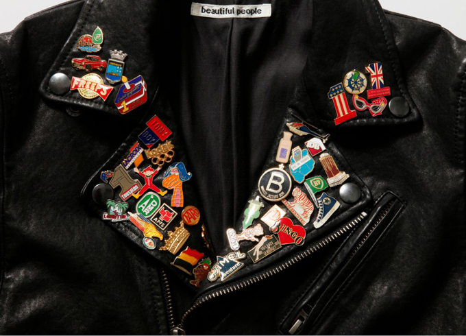ビューティフルピープル ライダース　150 beautiful people (ビューティフルピープル) shrink leather