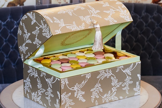 江戸時代｜ラデュレ×京都老舗"唐紙"ブランドのトレジャーボックス、日本橋で5点のみ限定販売