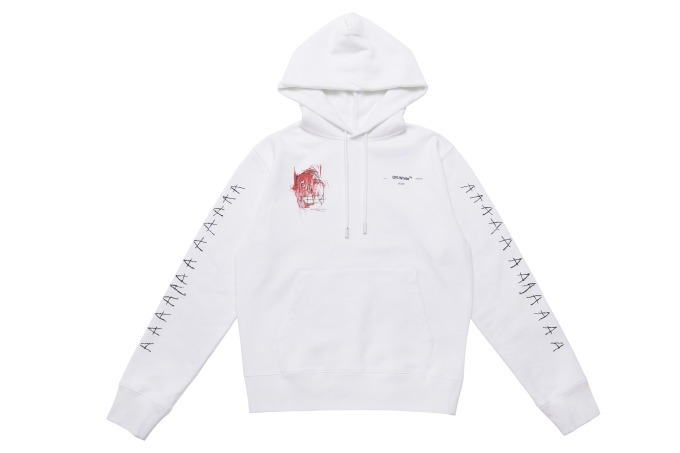 AVANTGARDE HOODIE WHITE 75,000円＋税