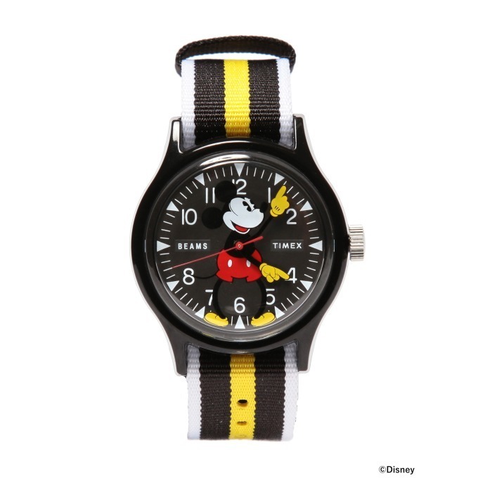 TIMEX BEAMS／DISNEY □ メンズ 時計 ミッキーマウス-