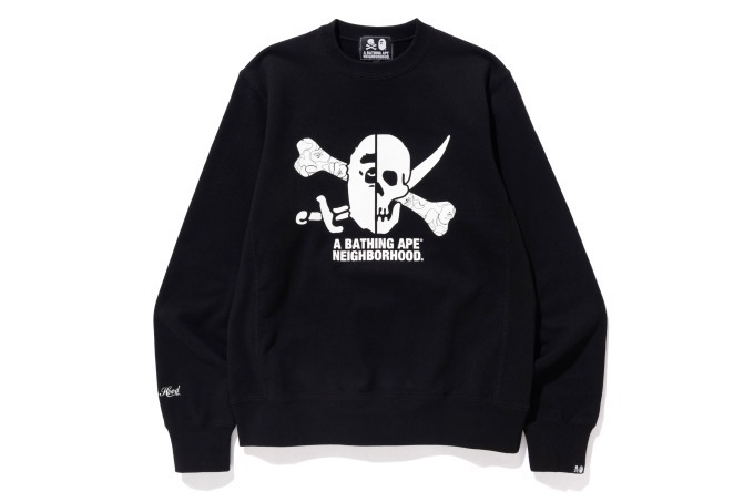 正規通販 感謝価格 エイプ A ネイバーフッド APE NEIGHBORHOODクルー