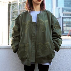 【美品】mikiosakabe ミキオサカベ　ジャケット ミキオサカベ公認海賊版「MIKI☆OSAKABE」ヴィレッジヴァン