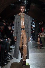 ジョン ローレンス サリバン 2019年秋冬メンズコレクション、アニマル柄で魅せるポストパンク｜写真23