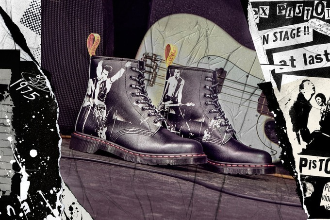 ブランド60周年を記念する、Dr.Martens × SEX PISTOLSのコラボ