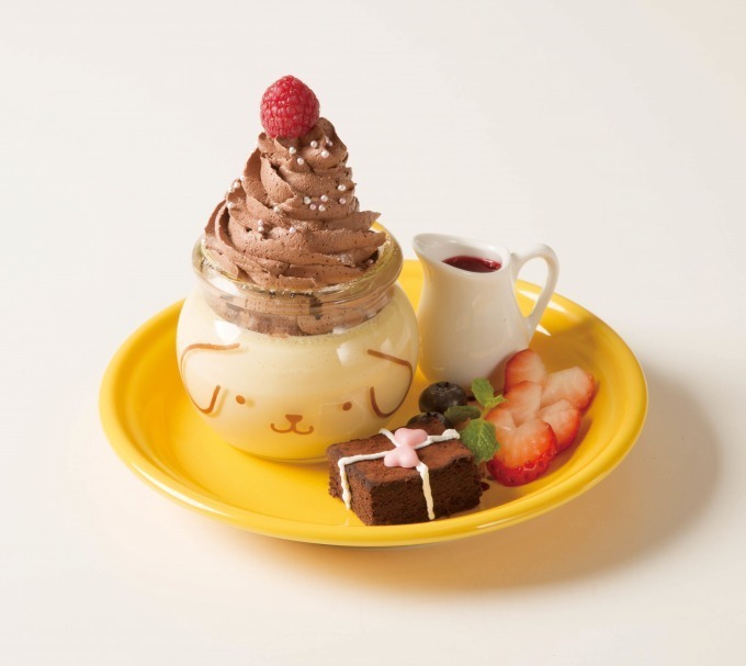 「ポムポムプリンカフェ」のバレンタイン＆ホワイトデー、“ぐでたまこたつ”に入ったプリンのオムライス｜写真4