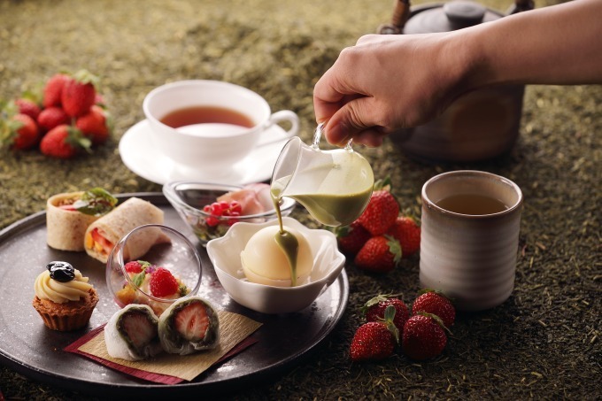 苺×兵庫特産ブランド茶"母子茶"のアフタヌーンティー、ラ・スイート神戸オーシャンズガーデンで｜写真2