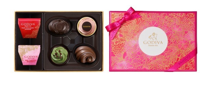 ゴディバ2019年バレンタイン、“妖精”の贈り物の様な小さなケーキ型チョコレートの詰め合わせ｜写真9