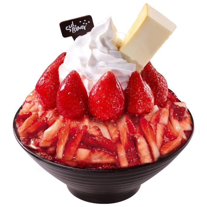 ソルビンから、ハーゲンダッツ アイスクリームをのせた苺づくしのフワフワ贅沢かき氷｜写真2