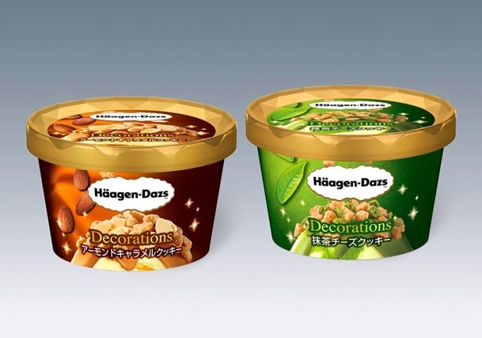 ハーゲンダッツ(Häagen-Dazs) アーモンドキャラメルクッキー 抹茶チーズクッキー｜写真1