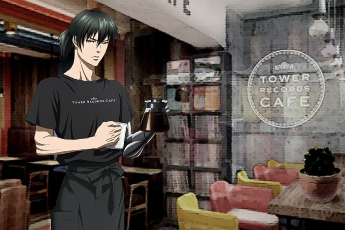 PSYCHO-PASS サイコパス×タワレコカフェ、宜野座伸元を店長に見立てた劇場版公開記念カフェ