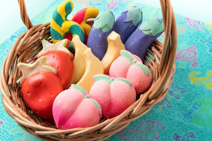 バスボム｜ラッシュのバレンタイン、パステルラメの泡風呂ができる"ユニコーン"バブルバー＆いちごソープ