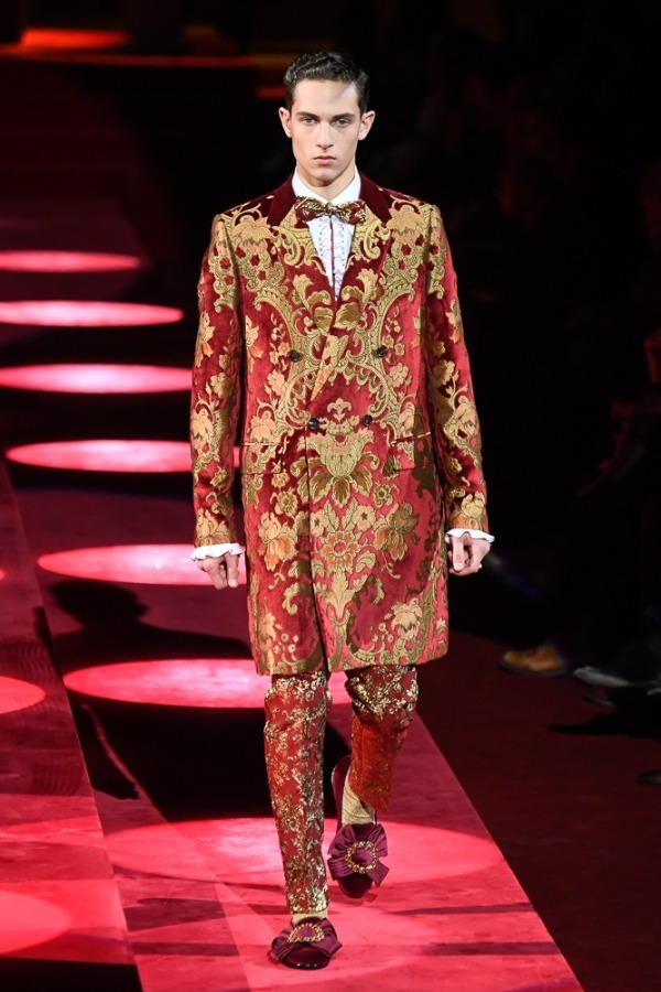 ドルチェ＆ガッバーナ(DOLCE&GABBANA) 2019-20年秋冬メンズコレクション シルエット - 写真97