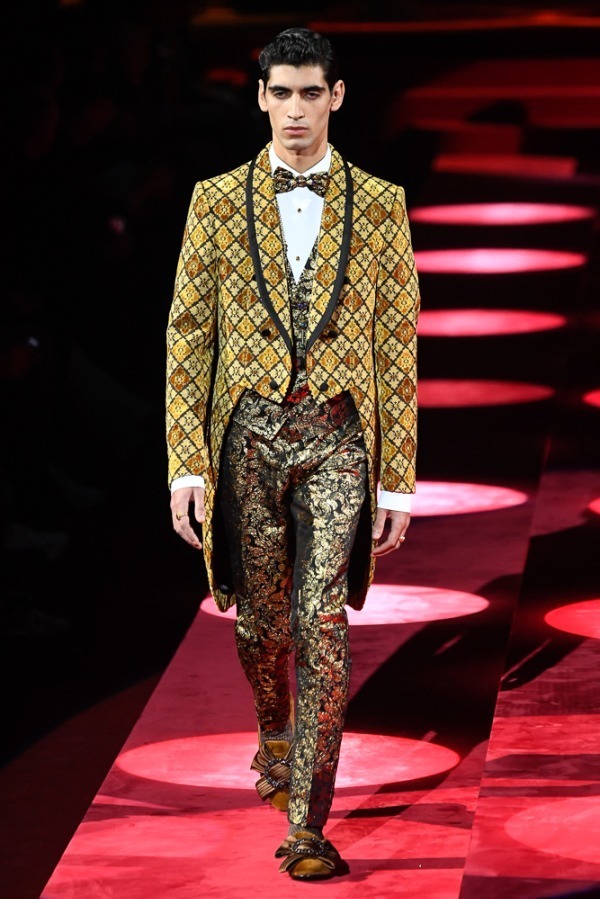 ドルチェ＆ガッバーナ(DOLCE&GABBANA) 2019-20年秋冬メンズコレクション  - 写真117