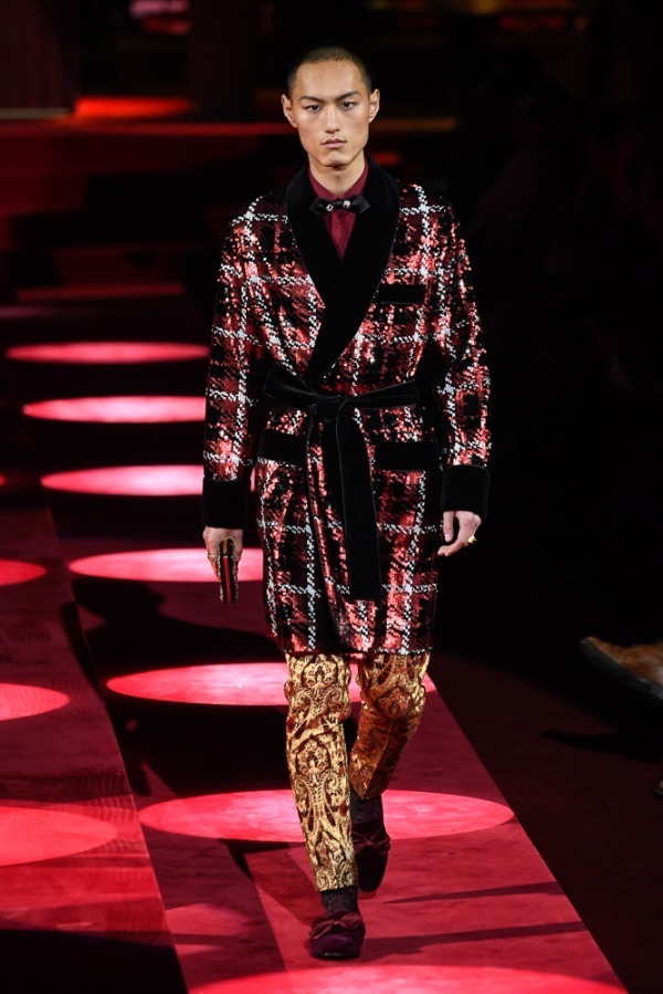 ドルチェ＆ガッバーナ(DOLCE&GABBANA) 2019-20年秋冬メンズコレクション シルエット - 写真124