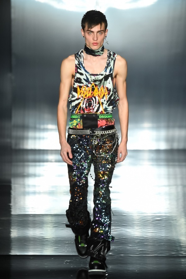 ディースクエアード(DSQUARED2) 2019-20年秋冬メンズコレクション シルエット - 写真15